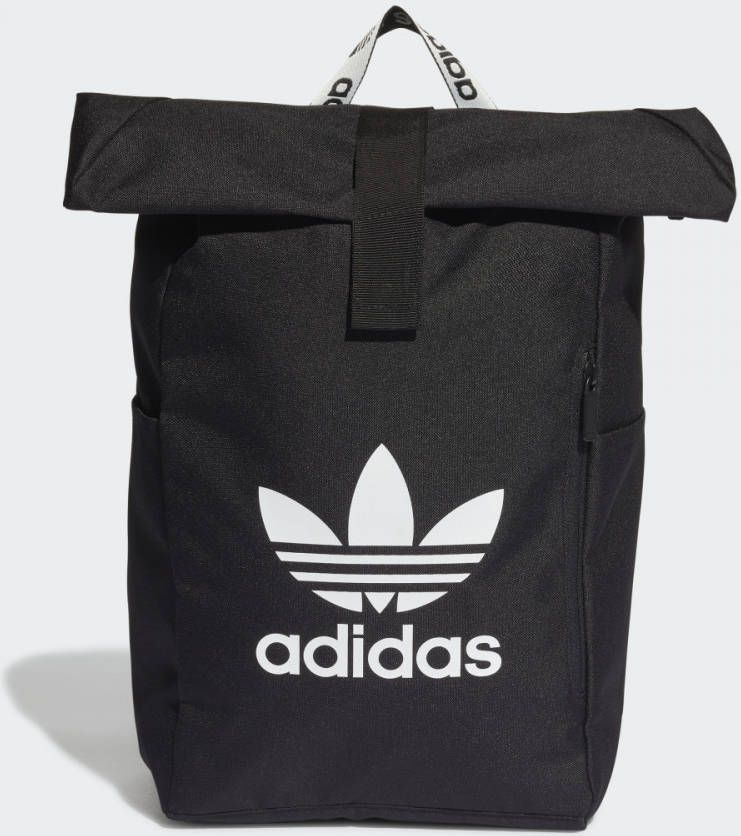 adidas Originals Adicolor Classic Roll Top Backpack , Zwart, Unisex