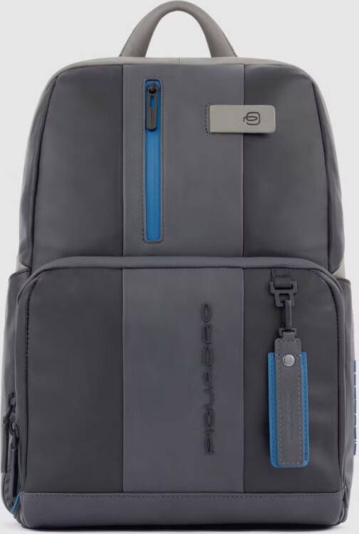 Piquadro Urban Computer Backpack 14&apos, &apos, Black Blue