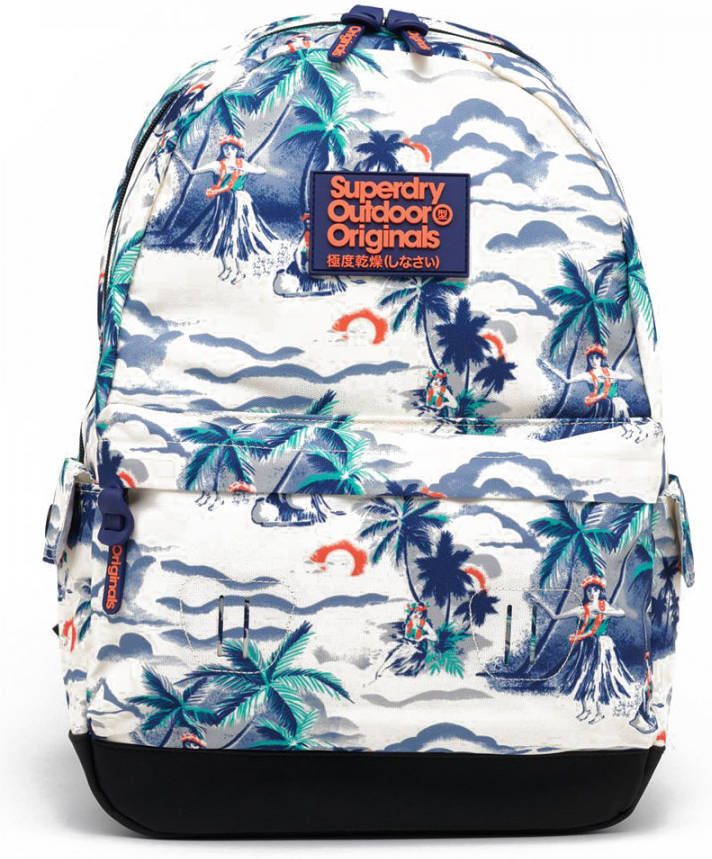 Superdry Montana Vintage Hawaiin Backpack Hula Girls Navy