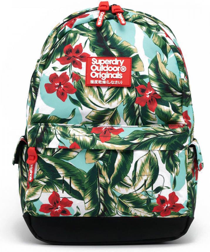 Superdry Montana Vintage Hawaiin Backpack Mint Indo Leaf