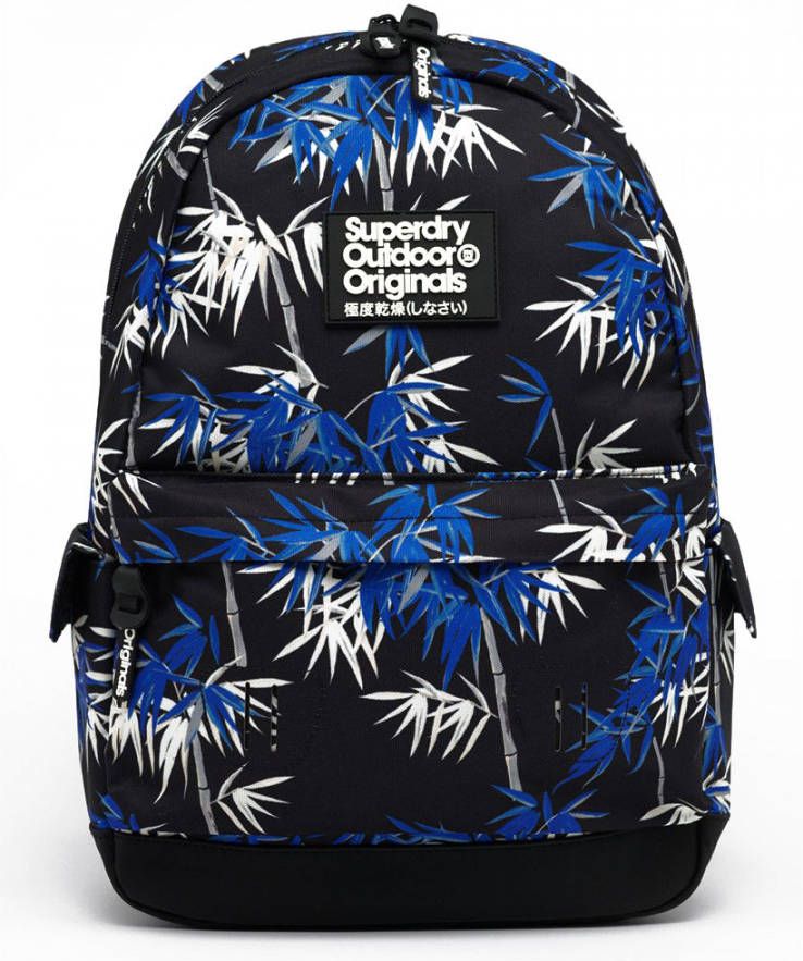 Superdry Montana Vintage Hawaiin Backpack Black AOP