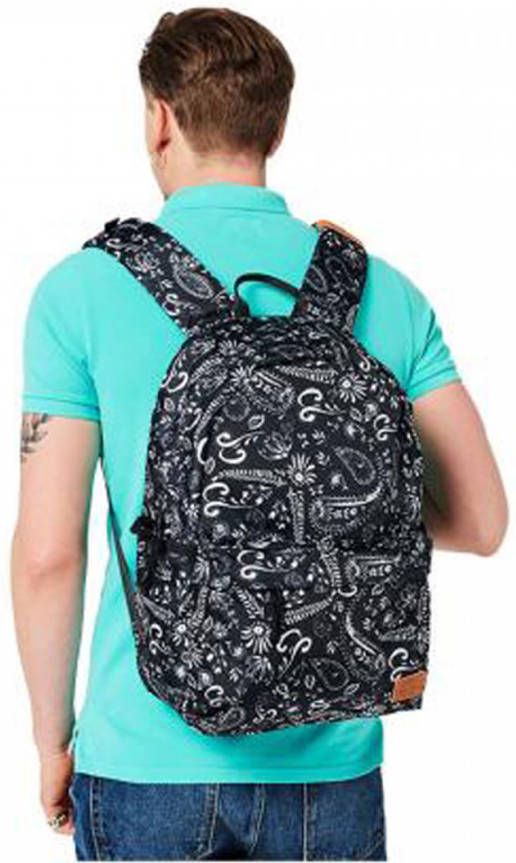 Superdry Montana Vintage Printed Backpack Black Paisley