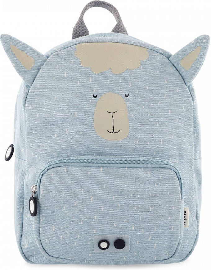 TRIXIE Dagrugzak Backpack Mr. Alpaca Blauw