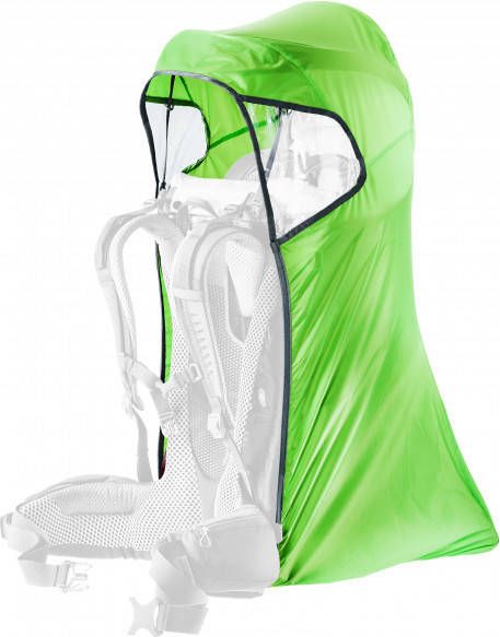 Deuter Kid Comfort Raincover Deluxe Regenhoes, groen