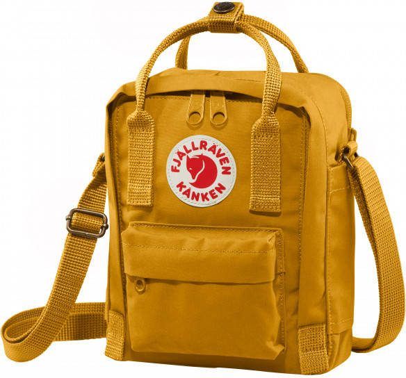 Fjällräven Kånken Sling Schoudertas l, bruin/geel