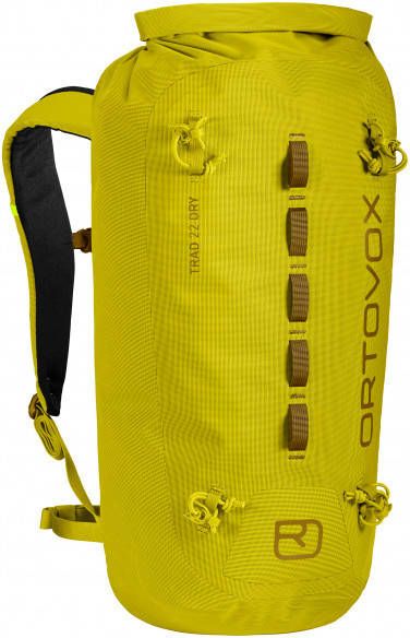 Ortovox Trad 22 Dry Klimrugzak l, geel