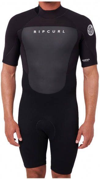 Rip Curl Omega 2mm Back Zip Wetsuit, zwart