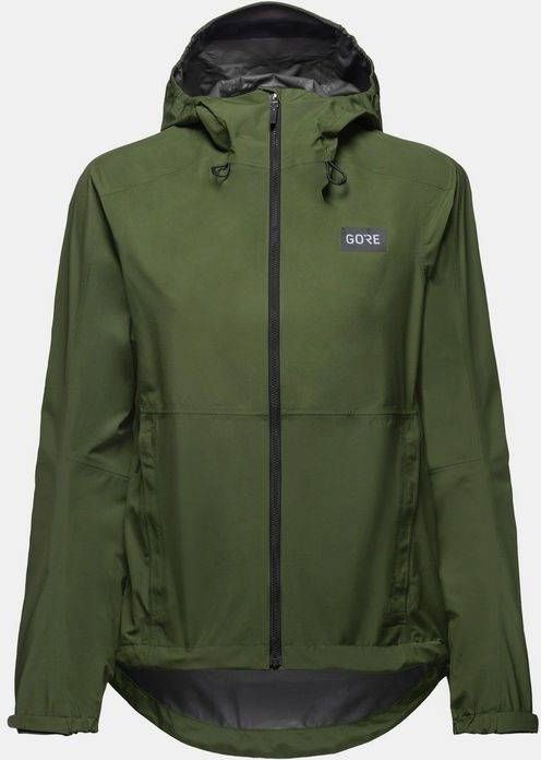 Gore Wear Endure Paclite Plus Hardshell Fietsjas Dames Groen