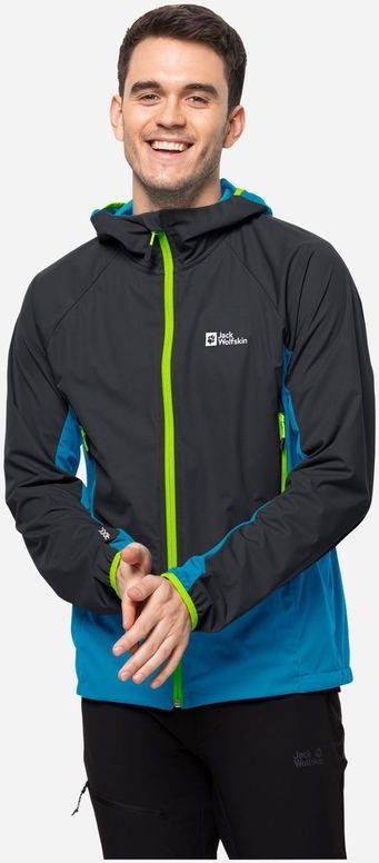 Jack Wolfskin Eagle Peak II Hoody Jas Grijs
