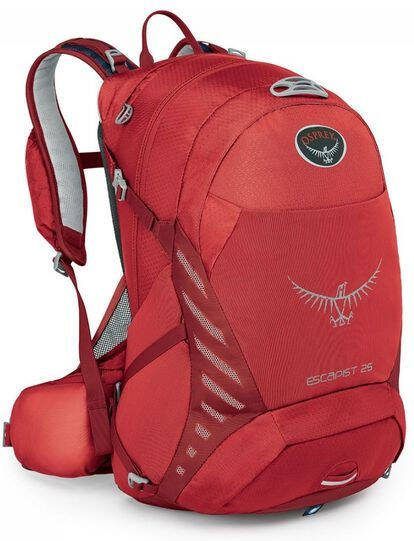 Osprey Escapist 25 Rugzak Middenrood