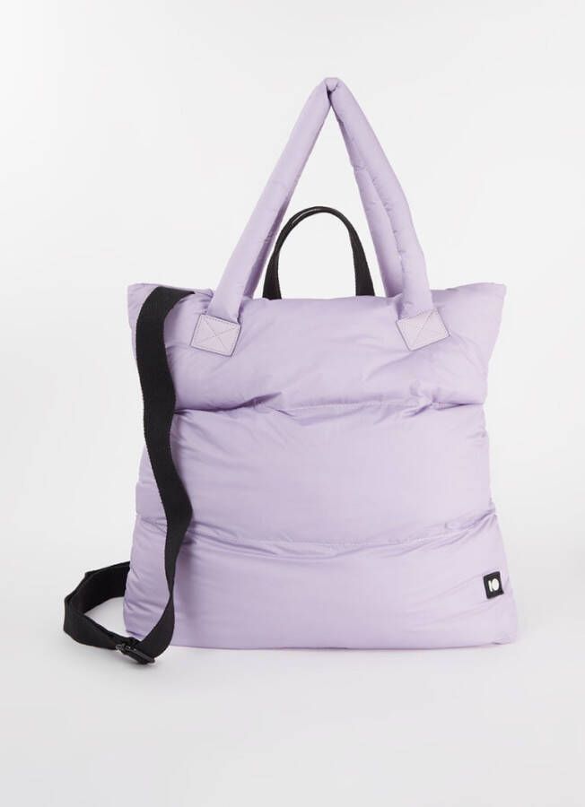 10DAYS Gewatteerde shopper met afneembare schouderriem