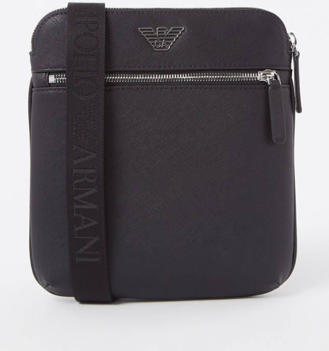 Emporio Armani Small Messenger crossbodytas met logoband
