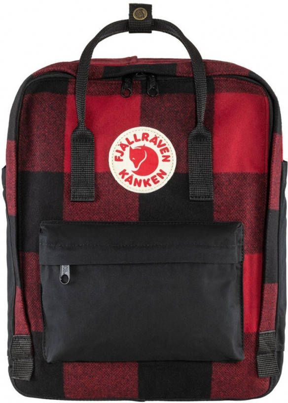 Fj&#xE4, llr&#xE4, ven K&#xE5, nken Re Wool rugzak met 14 inch laptopvak