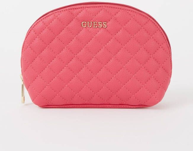 Guess Earlene toilettas met quilt patroon