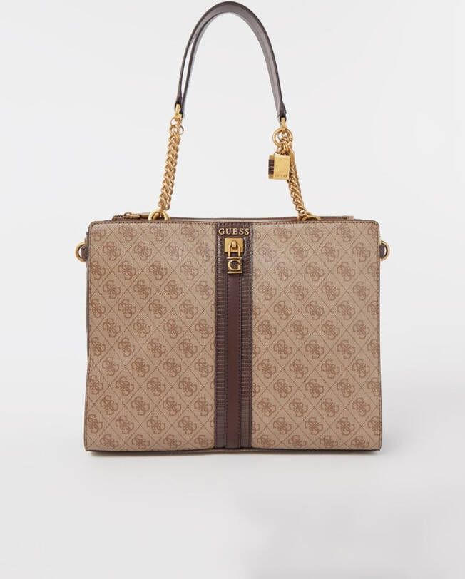 Guess Schoudertassen Bruin Dames