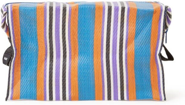 Hay Candy Wash toilettas met streepprint