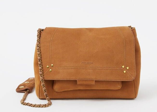 J&#xE9, r&#xF4, me Dreyfuss Lulu M schoudertas van leer