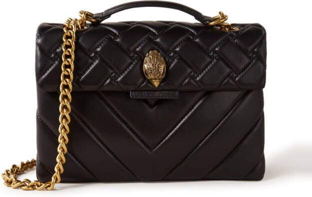 Kurt Geiger Crossbodytas Leather Kensington X Bag Zwart