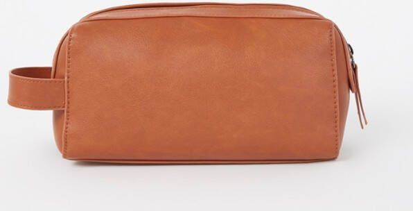 Mango Craft toilettas van leer
