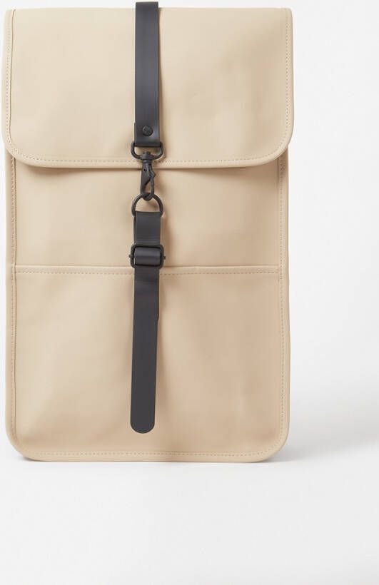 Rains Rugzak met 15 inch laptopvak en waterafstotende coating