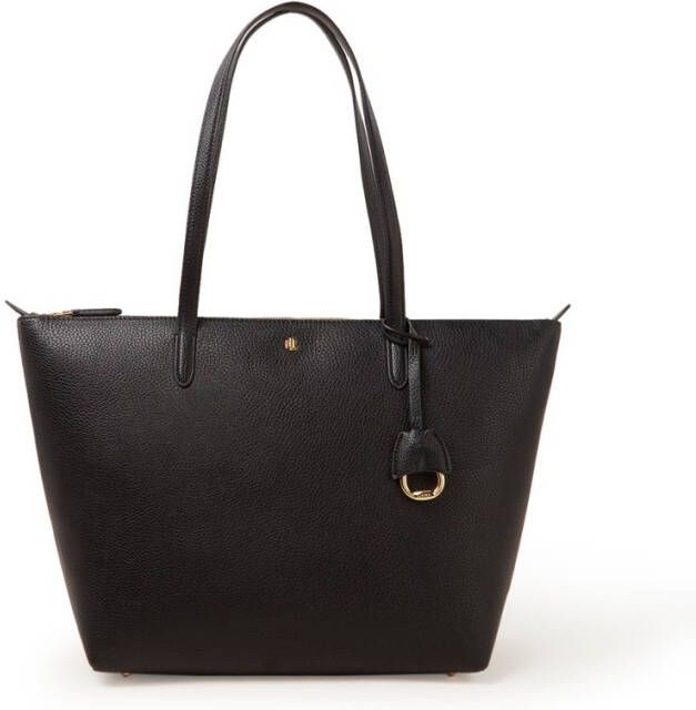 Ralph Lauren Handtas met grote handvatten Keaton Medium