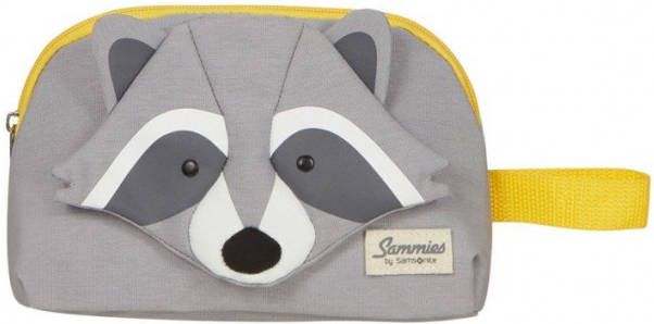 Samsonite Toilettas Happy Sammies Eco Toilet Kit Raccoon Remy Grijs