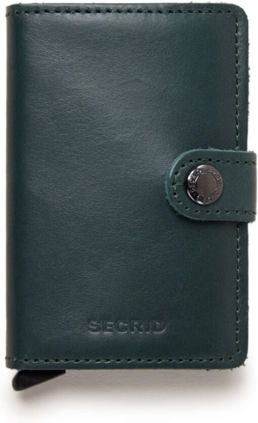 Secrid Miniwallet Portemonnee green Dames portemonnee
