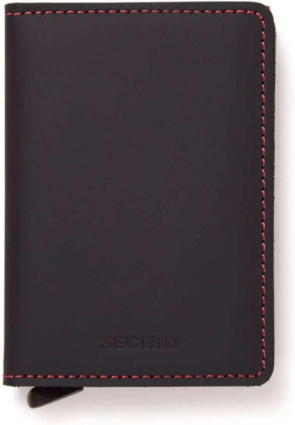 Secrid Slimwallet Portemonnee Matte black & red Dames portemonnee