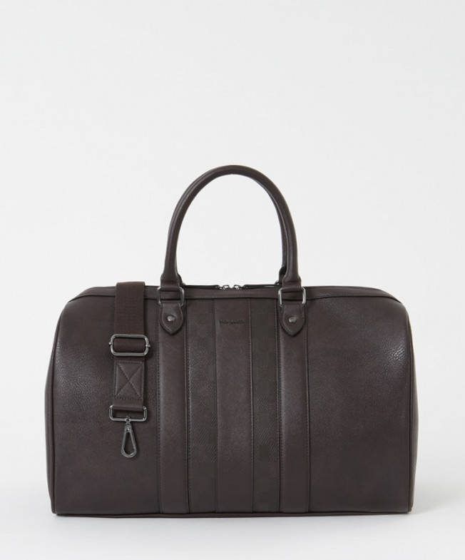 Ted Baker House check weekendtas met afneembare schouderriem
