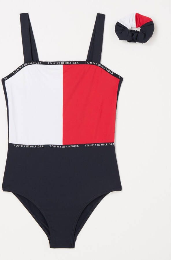 Tommy Hilfiger Badpakken One Piece Donkerblauw