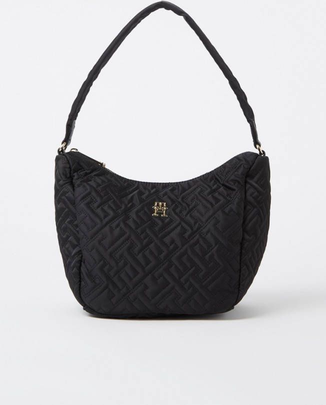 Tommy Hilfiger Flow schoudertas van textiel met logoprint