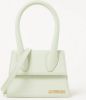 Jacquemus Le Chiquito bag Medium in Green Leather , Groen, Dames online kopen