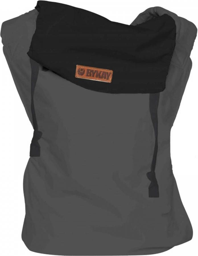 ByKay draagzak Click Carrier Reversible 50401 zwart/antraciet