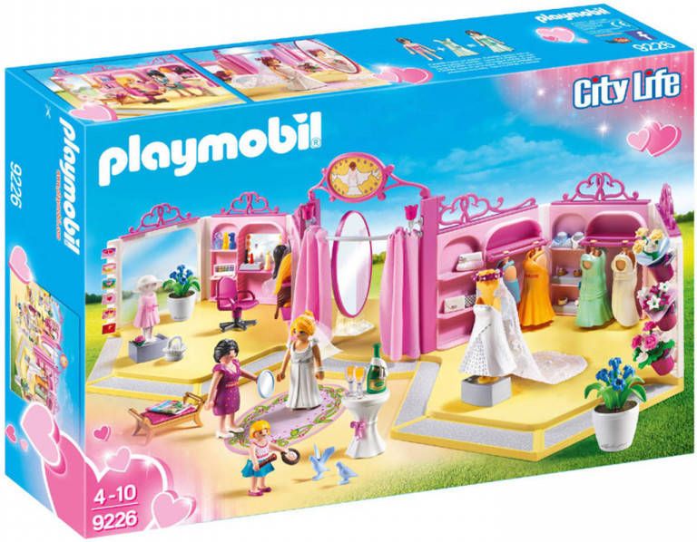 Playmobil City Life Bridal Shop with Changeable Hair and Clothes (9226)