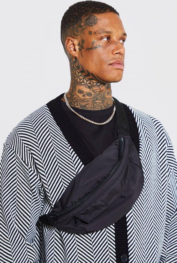 boohoo Core Schoudertas, Black