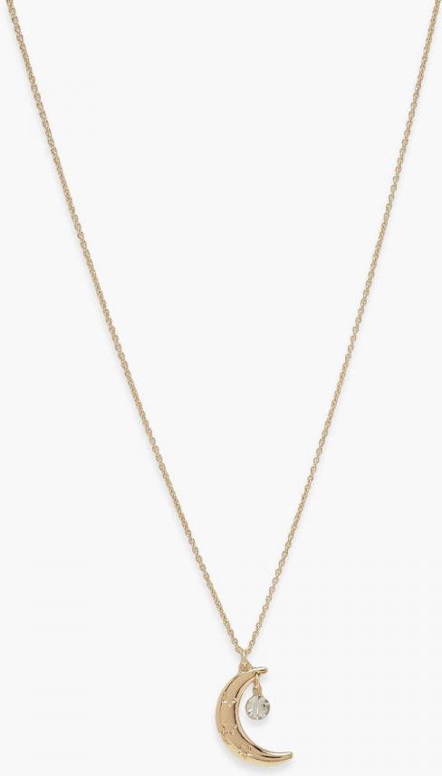 boohoo Maan En Steen Ketting, Goud