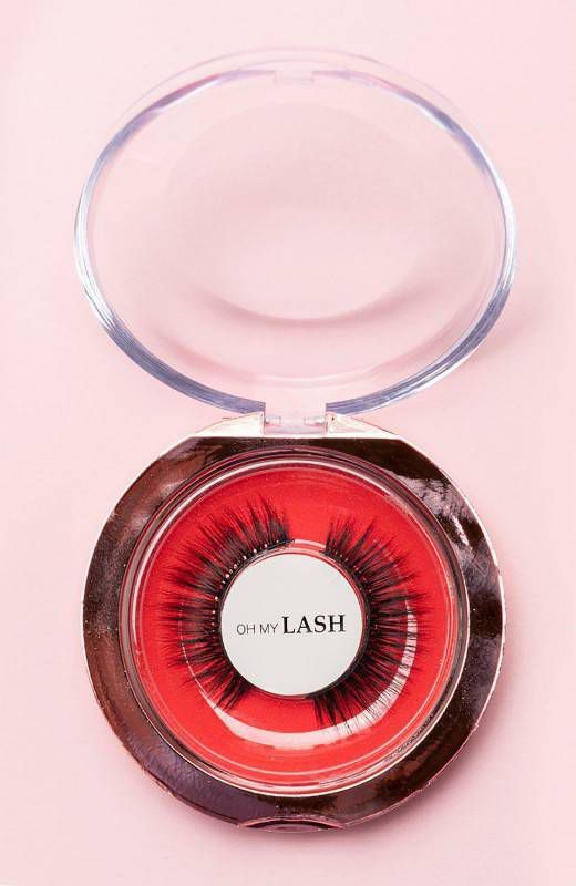 boohoo Oh My Lash Girl Boss Herbruikbare Nepwimpers, Rood
