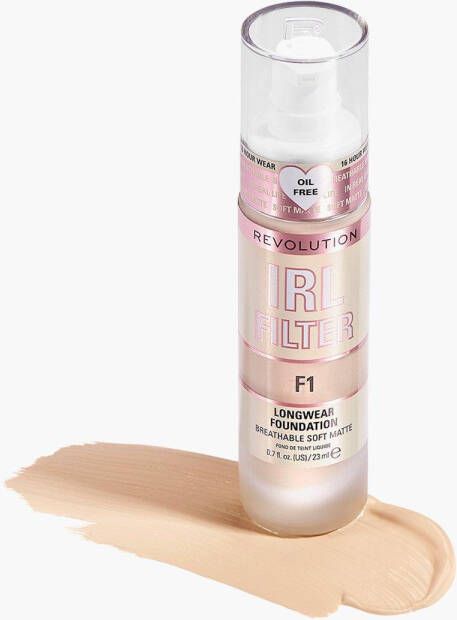boohoo Revolution Irl Filter Longwear Foundation, F1