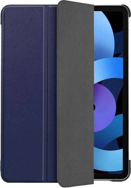 Just in case Tri Fold Apple iPad Air(2022/2020)Book Case Blauw