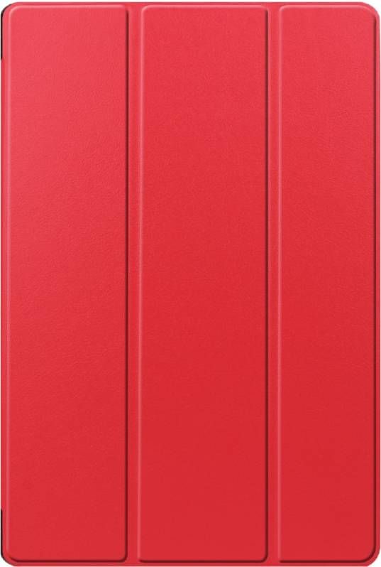 Just in case Tri Fold Samsung Galaxy Tab S7 FE Book Case Rood