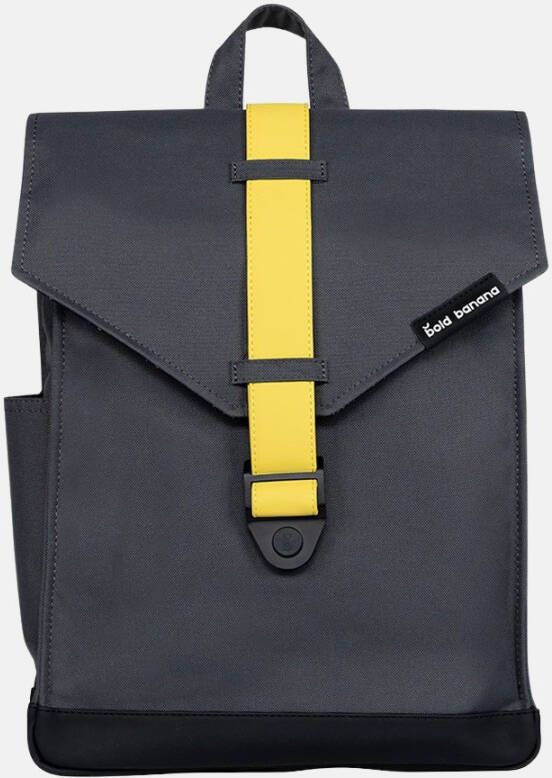 Bold Banana 15, 6 inch rugzak Original Backpack grijs/geel