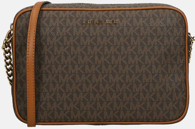 Michael Kors Jet Set Item Large Crossbody Crossbodytas Bruin