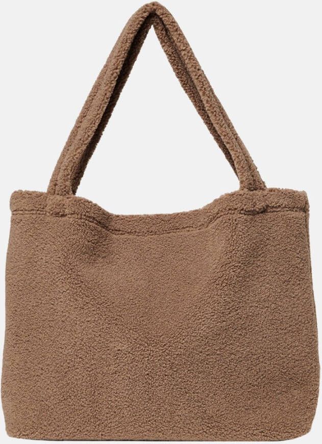 Studio Noos Bruine Shopper Chunky Teddy Mom bag