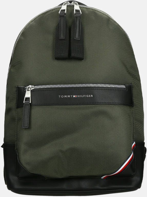 Tommy Hilfiger Rugzak 1985 NYLON BACKPACK met een beklede rug