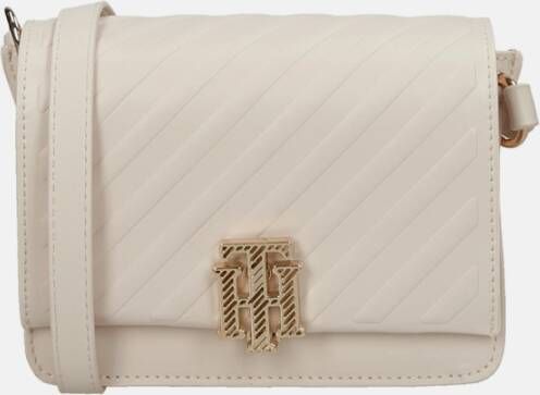 Tommy Hilfiger Schoudertas TH OUTLINE CROSSOVER DEBOSSED met modieuze siernaden