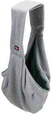 Trixie Junior Buikdrager Hondendraagtas 22x20x60 cm Lichtgrijs Mintgroen