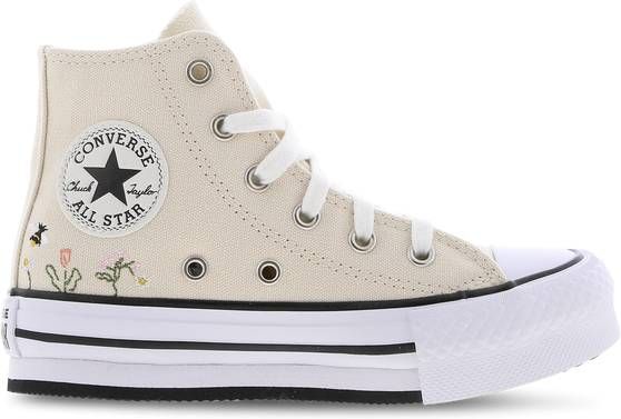 Converse Chuck Taylor All Star Hi Things To Grow voorschools Schoenen Beige Canvas