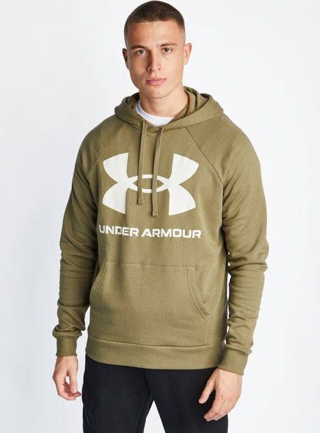 Under Armour UA Rival Fleece Big Logo HD Tent//Onyx White