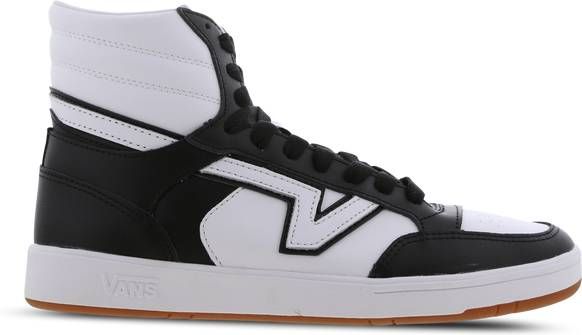 Vans Lowlands High Heren Schoenen Black Leer