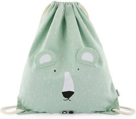 TRIXIE Dagrugzak Drawstring bag Mr. Polar Bear Mint